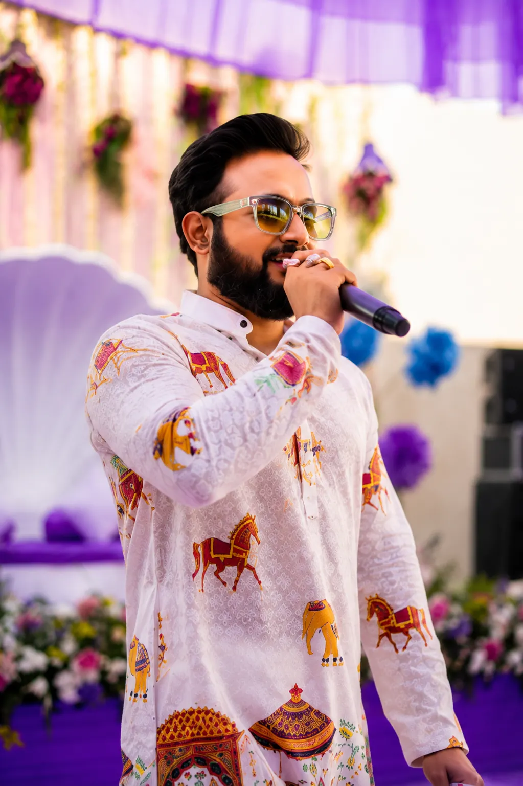 Wedding & Sangeet Anchoring — Sourabh Shandilya